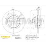 (296MM) NISSAN X-TRAIL DELANTERO