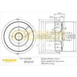(3256MM) NISSAN VERSA 1.6 16V-  MARCH  (TRASERO)