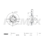 (252MM)CITROEN  C3 1.0 1.6 (DELANTERO)