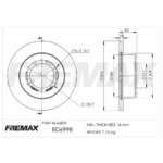 (316MM) NISSAN PATROL 2.8-3.0-4.5-4.8 (TRASERO)