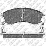 Pastillas de Freno (0154) (150MM) DODGE TALOON / MITSUBISHI 3000-NATIVA