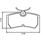 (0540) (87MM) FORD FOCUS (TRASERA) (MZ-3184M)