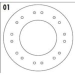 (200X16X3,75X16 AG) DODGE 1500 1.8 / FIAT 128 / OPEL K-180