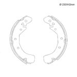 ZAPATAS CHEVROLET ASTRA, MERIVA, MONTANA, VECTRA DIAM. 230MM