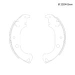 ZAPATA STRADA ADVENTURE (09/..)  228 X42MM
