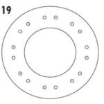 (220X160X3,45X16AG) FORD ECOSPORT 2.0/FIESTA KINETIC