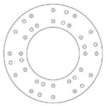 (280X165X3,5X36 AG) M. BENZ 321 - 1111 - O-321 - 1113 -