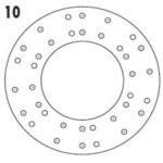 (330X184X3,5X36 AG)  M. BENZ:OH-371, L/LK-1614 , 1318 -
