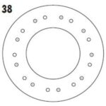 (260X172X3,45X18 AG) TOYOTA HILUX 4X2-4X4 16V/ M BENZ 915C O