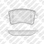 Pastillas de Freno (1080)(116MM) AUDI A4 AVANT/ A5/ A6/ Q5 (07/...) TRASERA