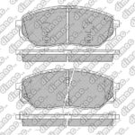 Pastillas de Freno (1227) (152MM) HYUNDAI SANTA FE (18/..)/ KIA SORENTO III 2.2