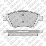 Pastillas de Freno (1105)(136MM) CITROEN C3/ PEUGEOT 2008