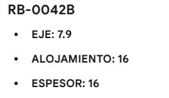 RETEN GUIA DE VALVULA FORD FALCON 7 BANCADAS DOBLE ARO
