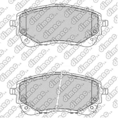 Pastillas de Freno (1244) J PAST TOYOTA COROLLA 1.8 2.0 2019/... DELANTERA
