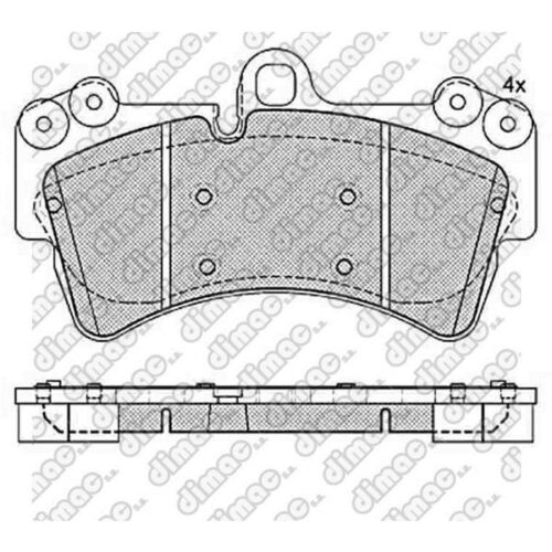 Pastillas de Freno (0803)(189MM) VW PORSCHE CAYENNE / VW TOUAREG (02/..)
