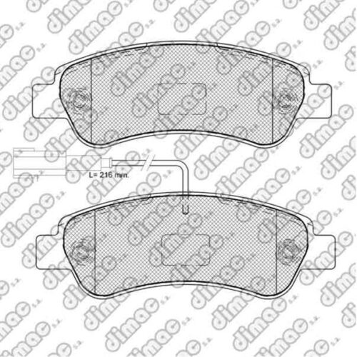 Pastillas de Freno (1129) (136MM)FIAT DUCATO-PEUGEOTBOXER-CITROEN JUMPER
