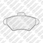 Pastillas de Freno (0074) (136MM) FORD THUNDERBIRD/ MERCURI   93/98