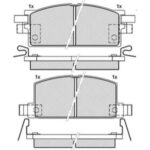 Pastillas de Freno (0094) (115MM/110MM) ISUZU PICK UP  (79/82)