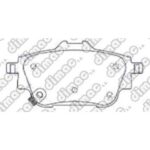 Pastillas de Freno (1259) (105MM) NISSAN SENTRA 2.0 (TRASERA) (20/...)