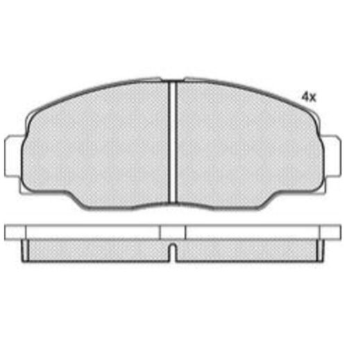 Pastillas de Freno (0341) TOYOTA DYNA DELANTERA