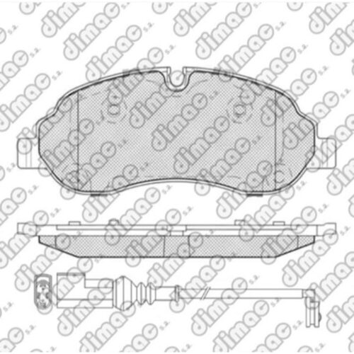 Pastillas de Freno (1132) (171MM) FORD TRANSIT 2.2 TDCI 2014/ DEL