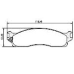 (0810)(220MM) DODGE RAM 2500 - 3500