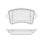 Pastillas de Freno (1080)(116MM) AUDI A4 AVANT/ A5/ A6/ Q5 (07/...) TRASERA