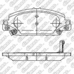 Pastillas de Freno (1178) (149MM) HONDA CIVIC 1.5  TURBO 2.0 (16/..)