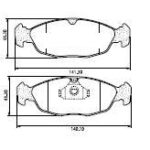 (0253) (141MM) PEUGEOT 106-306/ CITROEN SAXO (MZ-3070M)