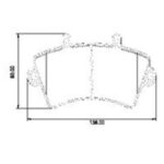 Pastillas de Freno (0731)(138MM) RENAULT MASTER (02/...)