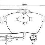 (0677)(156MM) AUDI A4 - A6 / VW PASSAT