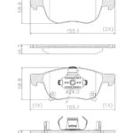 (1235) (155MM) HONDA HR-V, CIVIC