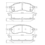 (1296)(147MM) FORD RANGER XLT 3.2L TRASERO 2023/2024