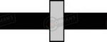 FLEXIBLE FRENO FIAT PALIO-SIENA 96/.. DEL. 460MM.