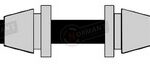 FLEXIBLE FRENO FIAT SIENA 12/.. DEL. 550MM.