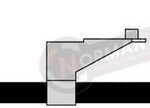 FLEXIBLE FRENO FORD ESCORT ORIGINAL 97/02 DEL. IZQ. 425MM.