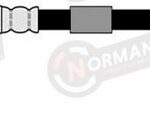 FLEXIBLE FRENO FORD F4000 97/.. DEL. DER. 650MM.