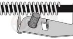 FLEXIBLE FRENO FORD COURIER-FIESTA CON SOPORTE 96/.. DEL. IZ