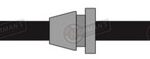 FLEXIBLE FRENO FORD FIESTA ESPAÑOL 1° SERIE 92/94 DEL. 440MM