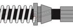 FLEXIBLE FRENO RENAULT CLIO 95/.. DEL. 475MM.