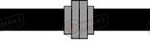 FLEXIBLE FRENO RENAULT KANGOO 99/.. TRAS. DER. 370MM.