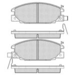 Pastillas de Freno (0669)(127MM) CHEVROLET LUV / ISUZU RODEO / OPEL (90/94)
