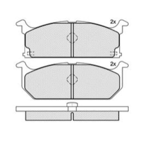 Pastillas de Freno (0413)(123MM) SUZUKI ALTO- SWIFT 1.0- GA- GL- 1.3