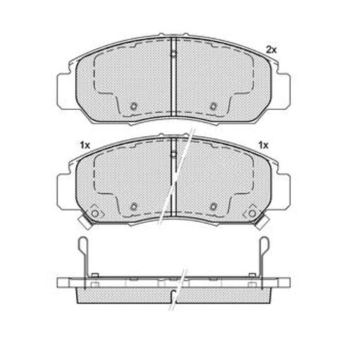 Pastillas de Freno (0957) PASTILLA DE FRENO ACURA/HONDA ACCORD-STEPWAGON DEL