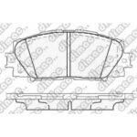 Pastillas de Freno (1171) (122MM) TOYOTA COROLLA(12/...)-LEXUS/ YARIS/ LIFAN
