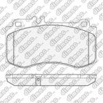 Pastillas de Freno (1180) (141MM) M. BENZ CLASE E 350- CSL CLASS III 350  CDI (