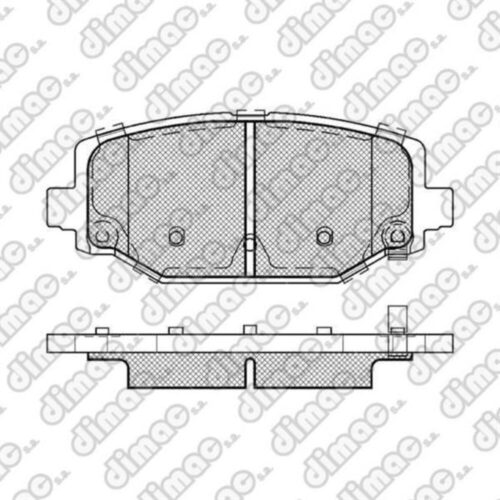 Pastillas de Freno (1139)(130MM) DODGE JOURNEY TRAS