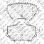 Pastillas de Freno (1184) (99MM) PEUGEOT 3008-308 1.2-1.6-2.0 (13/...) TRASERA