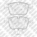 Pastillas de Freno (1211) (155M) CITROEN C4/ PEUGEOT 308  (13/...)