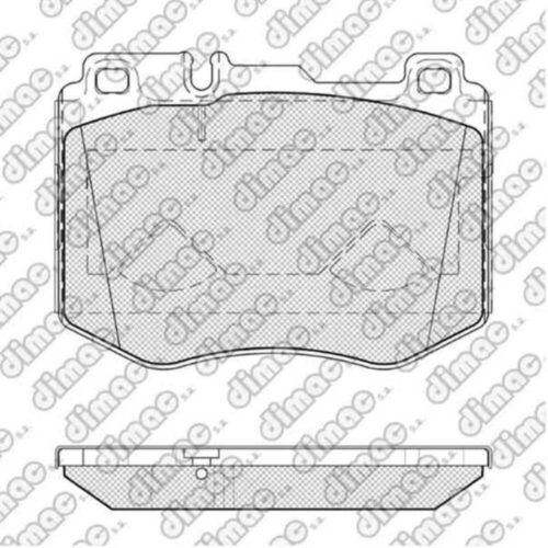 Pastillas de Freno (1193)(127MM) MERCEDES BENZ CLASE C 160, 180, 200, 250, 300,